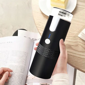 Outdoor Portable Electric Espresso Maker Camping Coffee Makers w/ Carrying Bag - Picture 1 of 16