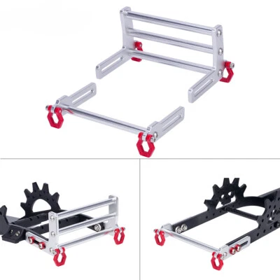 Metal Front Bumper Bars Set for 1/10 Traxxas TRX4 Axial SCX10 II RC Crawler Car - Image 1 of 4