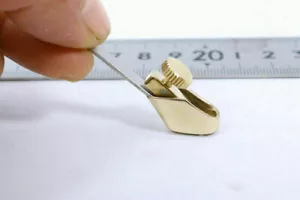 1pcs 4/4 Violin Tool Planes Flat Bottom Steel Blade Violin Repair luthier tool - Imagen 1 de 6