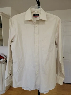 Camisa Chaps Essentials/sin arrugas ajuste regular para hombre talla 15-15,5 (34/35) ¡Nueva! Foto 1 de 4