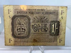 Banknote Great Britain One Shilling, 1 Shilling ND 1943 VF - Picture 1 of 2