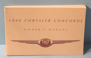 99 1999 Chrysler Concorde owners manual - Picture 1 of 1