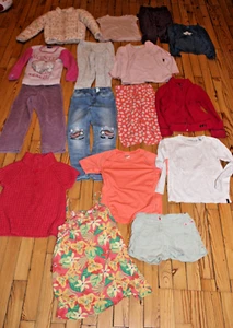 Kleidungspaket - Mädchen - Gr. 110-116 Sommer Übergang - Bild 1 von 14