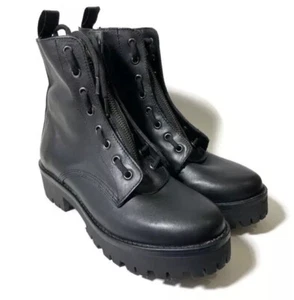 Steve Madden Patti Platform Combat Boots Women’s Size 8.5 Black - Picture 1 of 17