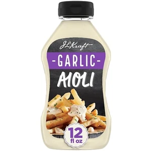 Kraft Mayo Garlic Aioli (12 oz Bottle) - Picture 1 of 6