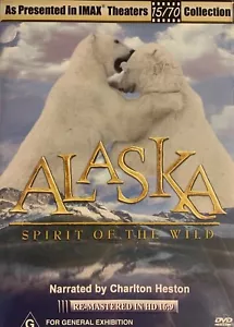 DVD: Alaska - Spirit Of The Wild. Increíble documental IMAX, remasterizado - Imagen 1 de 2