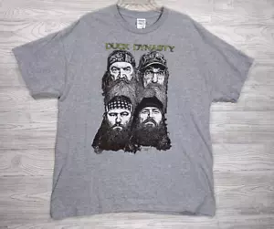 Camisa Duck Dynasty Para Hombres Unisex XL Caras Familiares Frente Completo 2013 A&E Televisión - Imagen 1 de 5
