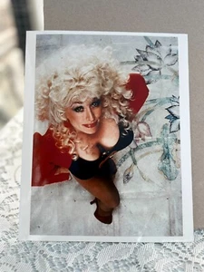 Dolly Parton Actress Model Movie Star Photo Vintage OLD STOCK Country Top View - Picture 1 of 1