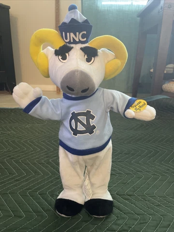 RZ NORTH CAROLINA TAR HEELS MASCOT DOLL Cover