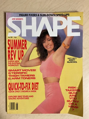 june 1989 Shape magazine Kristy McNichol sexy cover - Image 1 of 4