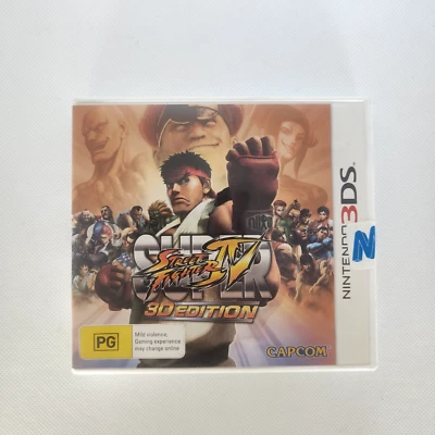 Super Street Fighter 4 IV 3D Edition - Nintendo 3DS Game - Complete Sealed - Image 1 of 2