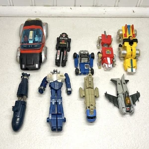 Vintage Transformers Gobots Voltron Bandai selten Konvolut 9 Figuren lesen - Bild 1 von 9
