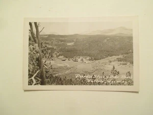 RPPC Buffalo Wyoming Postal Paradise Stock & Dude Ranch Foto Real WY - Imagen 1 de 2