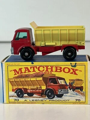 Camión esparcidor Ford Grit Matchbox Nº 70 con caja original Foto 1 de 4