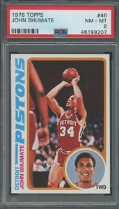 1978 Topps #46 John Shumate PSA 8 - Bild 1 von 2