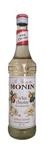 Monin -- White Chocolate Syrup -- 700ml Glass Bottle With Pump - Picture 1 of 2