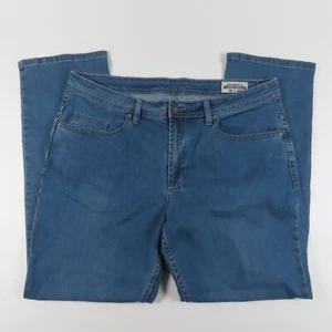 Buffalo David Bitton Mens Jeans 38x32 Jackson X Mid Rise Straight Blue Denim NEW - Picture 1 of 11