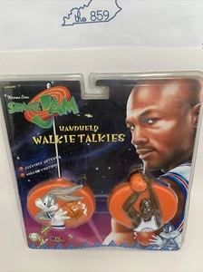 1996 Michael Jordan Space Jam Bugs Bunny Walkie Talkie Warner Brother Film Spielzeug - Bild 1 von 7
