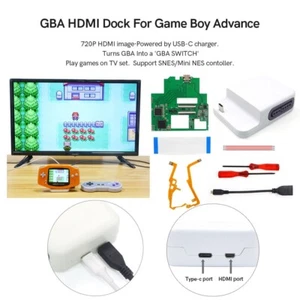 40 Pins 720P HDMI GBA Station Dock For Game Boy Advance GBA Switch HDMI Dock V2 - Picture 1 of 13