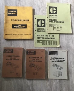 Caterpillar CAT 120 Motor Grader 89G1-UP Service Manual Maintenance Parts Book - Afbeelding 1 van 5