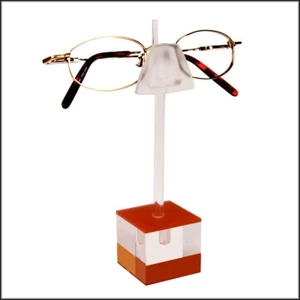 Optical Display - d3.RED - Single Cubic Eyewear Display in Red - Picture 1 of 1
