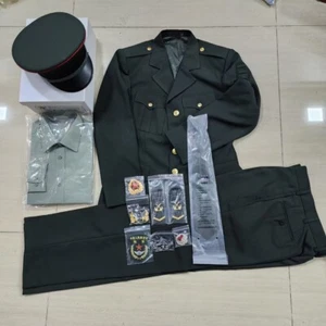 Original Chinese Military PLA Type 07 Soldier Ceremonial Dress Full Set Suit - Picture 1 of 9