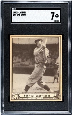 SGC 7 - 1940 Play Ball # 91 Bob Seeds New York Giants - Image 1 of 3