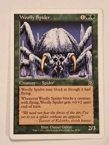 Woolly Spider - Deckmasters - Magic the Gathering MTG Nice! - Picture 1 of 2