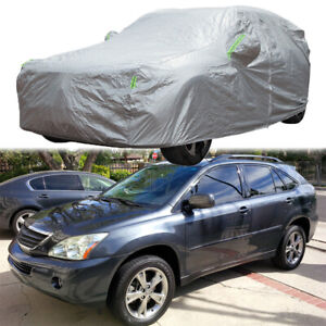 Full Car Cover Outdoor Dustproof UV Protection For Lexus RX 400h RX 450h RX450hL
