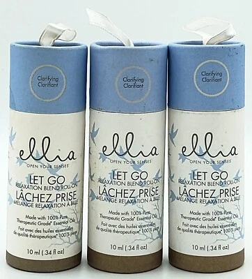 Aceite esencial roll-on Homedics Ellia 'Let Go' .34 fl oz (lote de 3) Foto 1 de 2