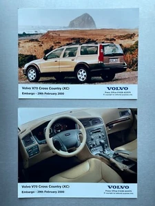 2 x Original Volvo V70 Cross Country (XC) Press Photos (used). Free P&P - Picture 1 of 6