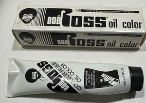 Bob Ross Oil Color Paint 5oz - 150 ml - Midnight Black In Original Box - Picture 1 of 4