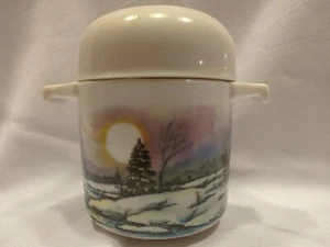 B2-Rare Vintage Shaklee Corp. Bone China Candle Votive Tealight  Home Decor - Picture 1 of 4