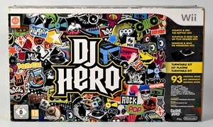 Nintendo Wii, DJ Hero/Guitar Hero Tocadiscos Kit, Wi-Fi, USK 0, EMBALAJE ORIGINAL - Imagen 1 de 16