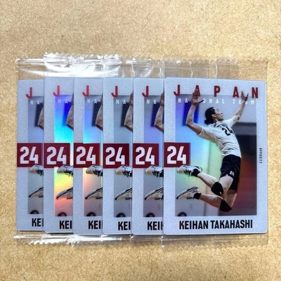 Japan Men's Volleyball National Team Wafer 2025 Keiho Takahashi Trading Card - Image 1 of 2