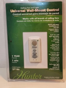 Ceiling Fan And Light Universal Wall Mounted Controller Unused Open Box - Picture 1 of 11