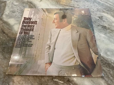 TONY BENNETT LP THE VERY THOUGHT OF YOU 1971 P 13302 SEALED - Image 1 of 2