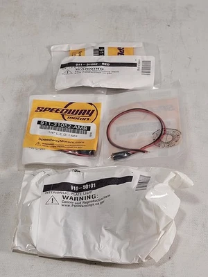 Speedway 91131052-AMB Single Universal LED Indicator Light Bulb, 5/32 Inch Amber - Imagem 1 de 4