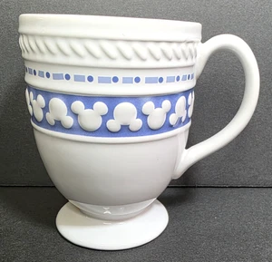 Disney Parks exklusive Gourmetkoch Mickey geprägte Keramiktasse mit Fuß Becher EUC - Bild 1 von 9