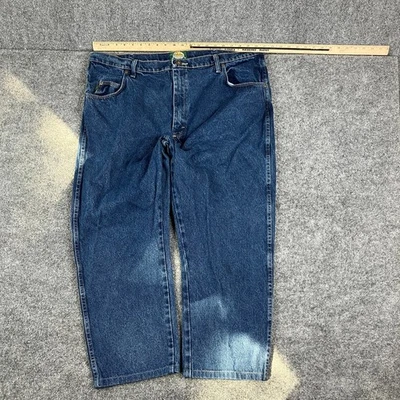 Cabelas Jeans Mens Size 42x29 Blue Classic Fit Western Denim Straight Leg - Image 1 of 4