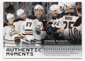 19/20 SP AUTHENTIC MOMENTS Hockey (#101-116) U-Pick From List - Picture 1 of 17