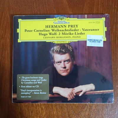 Peter Cornelius, Hugo Wolf - Hermann Prey Weihnachtslieder • Vaterunser NEW Foto 1 de 2