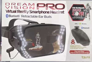 Dream Vision PRO Virtual Reality Smartphone Headset✅BLUETOOTH EAR BUDS✅ - Picture 1 of 2
