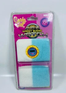 Candy Girl Kids Wrist Band Watch - Blue and White - Picture 1 of 2