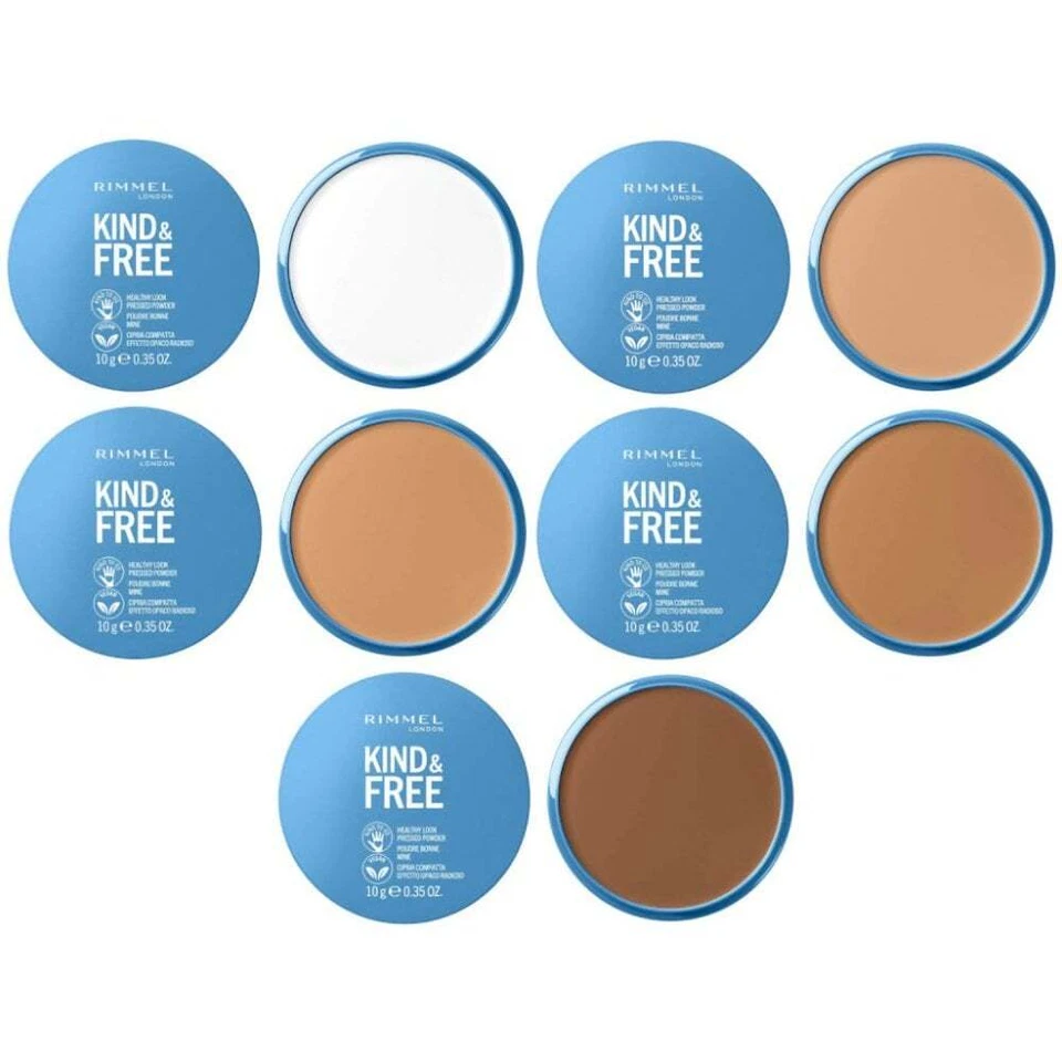Rimmel Kind + Free Natural Finish Pressed Powder - Choose Your Shade - image 1 of 1