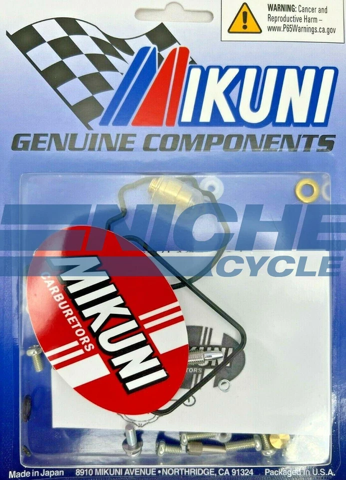 Kit de reconstrucción de carburador original Mikuni OEM para Suzuki Quadrunner 500 MK-BST34-207 Foto 1 de 1