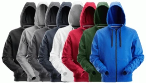 Sudadera de trabajo con capucha con cremallera completa Snickers 2801, revestimiento suave - Imagen 1 de 1