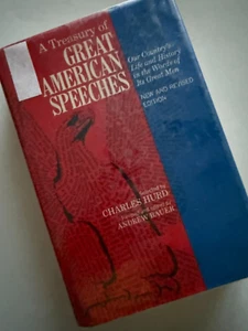 A Treasury of Great American Speeches ed. by Charles Hurd 1970 HC - Picture 1 of 5