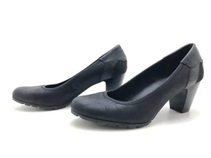 Graceland Damen Pumps Gr. 40 High Heels Absatzschuhe Blockabsatz Komfort Schwarz - Bild 1 von 4