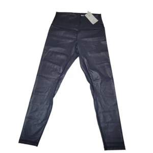 Lavento Damen Hose Kunstleder Uni Dunkelgrau Größe L/8 Neu Mit Etikett - Bild 1 von 8